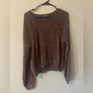Charlotte Russe chenille sweater